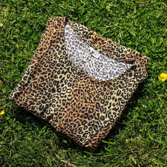 Vintage Studio Cheetah Mini Dress - Picture 4 of 6